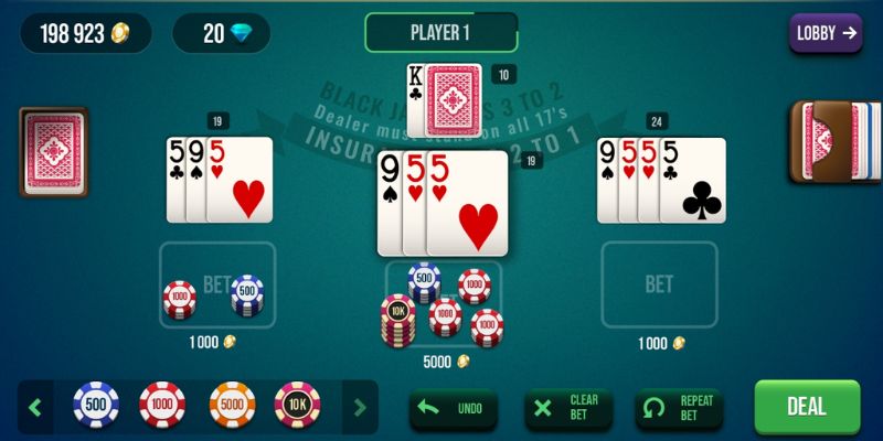 Mẹo chơi Blackjack online hiệu quả 